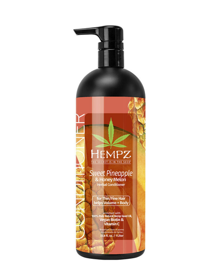 Enriched with Vegan Biotin &amp; Vitamin C - For Thin/Fine Hair - Helps give lifeless, dull hair a volumizing boost