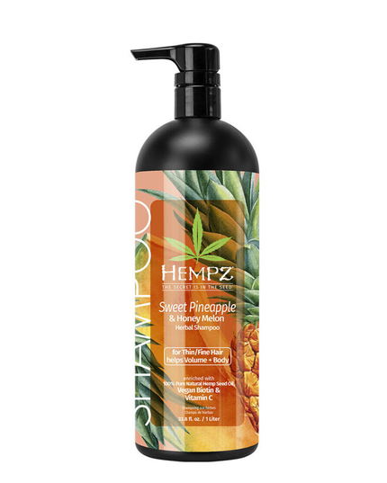 Enriched with Vegan Biotin &amp; Vitamin C - For Thin/Fine Hair - Helps give lifeless, dull hair a volumizing boost