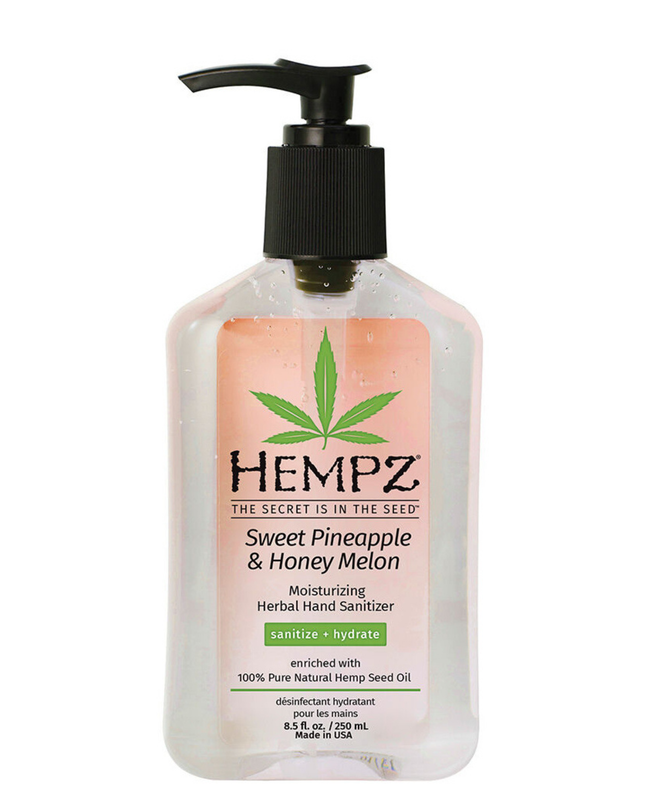 Stay safe with our new Sweet Pineapple &amp; Honey Melon sanitizer gel, now in a convenient travel size. It kills 99.99% of germs with 63% ethyl alcohol while moisturizing with our Miracle Oil Blend of essential oils. Made in USA.