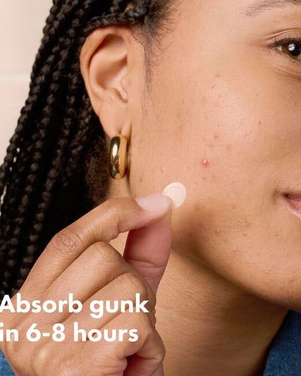 No matter when a pimple strikes, you’ll be prepared with this duo pack. Spot a zit before bed? Hit it with the award-winning Mighty Patch™ Original patch. Woke up with a zit? Use the barely-there Mighty Patch™ Invisible+ patch. Both absorb gunk in 6-8 hours but provide coverage for different times of day. You’ll get 6 of each patch to help you during gunk-mergencies, 24/7.