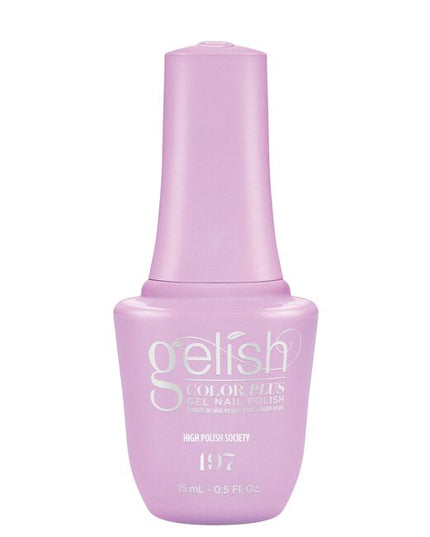 GELISH'S SMOOTHEST, EASIEST APPLICATION EVER comes in 22 colors with more vibrancy and pop than ever, and more brilliant too with new No Cleanse Top Coat.