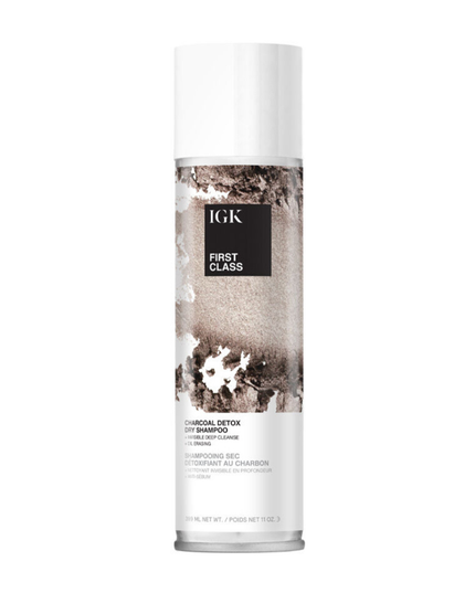 Powerful dry shampoo cleanses even the most oily hair and scalp with oil-erasing, odor-eliminating charcoal powder. This heavy-duty dry shampoo allows you to go even longer between washes; even after workouts. Detoxifying charcoal powder lifts dirt and build up while absorbing oil and sweat. Cooling, calming white tea powder calms scalp and strengthens hair follicles.