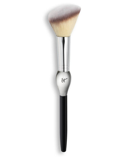 T’S YOUR BRUSH THERAPY!

INNOVATIVE TECHNOLOGY COSMETICS Perfect for all your favorite cream and powder blushes, this glamorous, French boutique-inspired brush delivers a youthful flush of color with each skin-loving sweep! Featuring ultra-plush, award-winning Heavenly Luxe™ synthetic hair, the angled, precision-cut brush head effortlessly hugs the curves of your cheeks for a soft-focus, naturally pretty finish every time.
