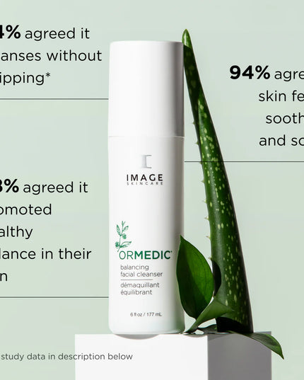 This mild, refreshing gel cleanser gently foams away impurities, leaving skin soft, hydrated and clean. A nourishing complex with organic aloe vera and botanical extracts soothes delicate skin. The satiny texture restores softness and balance.