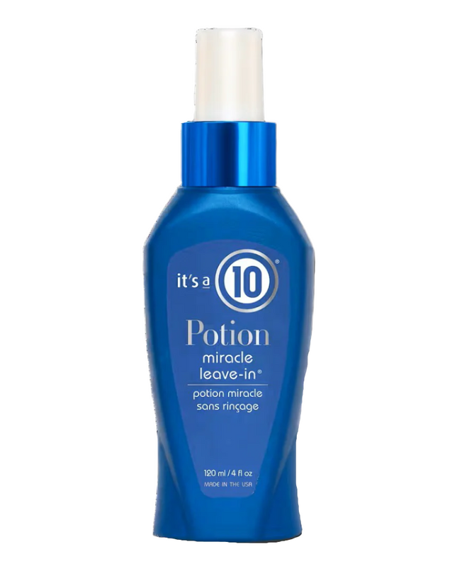 Created as a smart alternative to traditional hair spray, It’s a 10 Blow Dry Texture Spray’s light-as-air formula provides just the right amount of flexible hold with zero tacky feel.