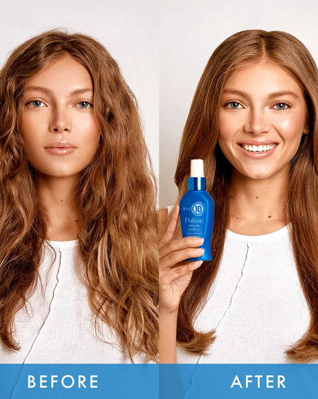 Created as a smart alternative to traditional hair spray, It’s a 10 Blow Dry Texture Spray’s light-as-air formula provides just the right amount of flexible hold with zero tacky feel.