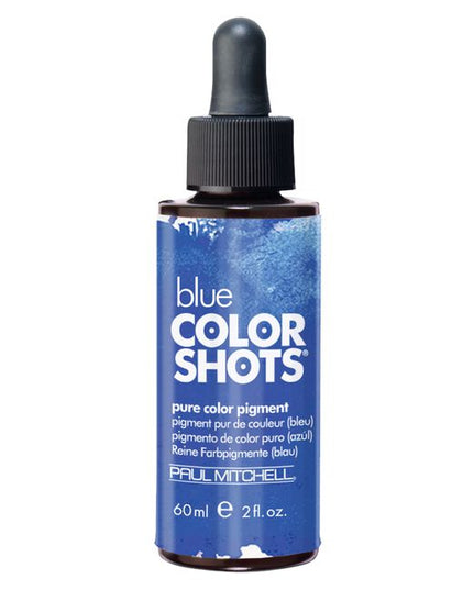 Absolute Color, Intoxicating Results. Color Shots is the must-have mixer for any salon's Color Bar lineup. In five vivid colors, it works seamlessly with Paul Mitchell The Color and PM SHINES so you can intensify or neutralize semi-permanent, demi-permanent and permanent hair color with ease. Create the perfect color cocktail with these pure pigment colors: Red, Orange, Yellow, Blue and Violet. With over 1,000 possible color combinations, you call the shots!
