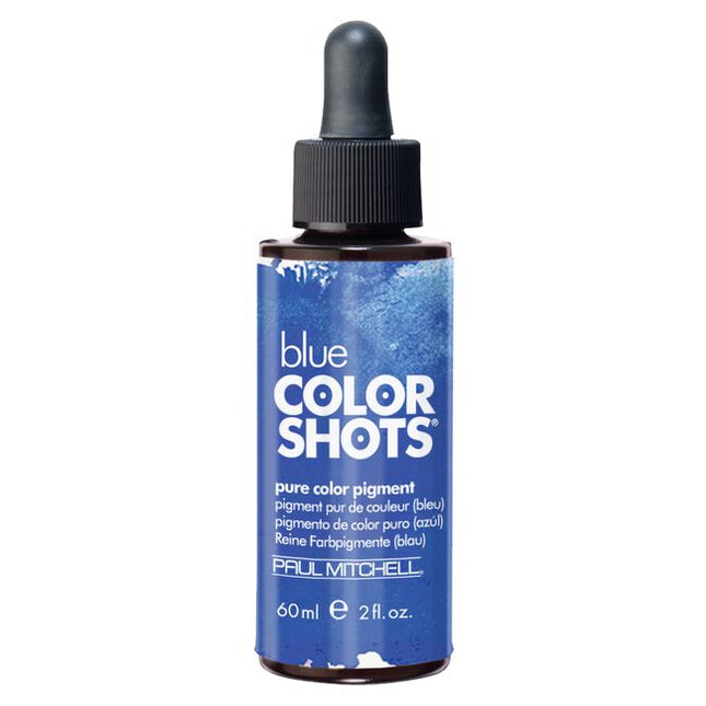 Absolute Color, Intoxicating Results. Color Shots is the must-have mixer for any salon's Color Bar lineup. In five vivid colors, it works seamlessly with Paul Mitchell The Color and PM SHINES so you can intensify or neutralize semi-permanent, demi-permanent and permanent hair color with ease. Create the perfect color cocktail with these pure pigment colors: Red, Orange, Yellow, Blue and Violet. With over 1,000 possible color combinations, you call the shots!
