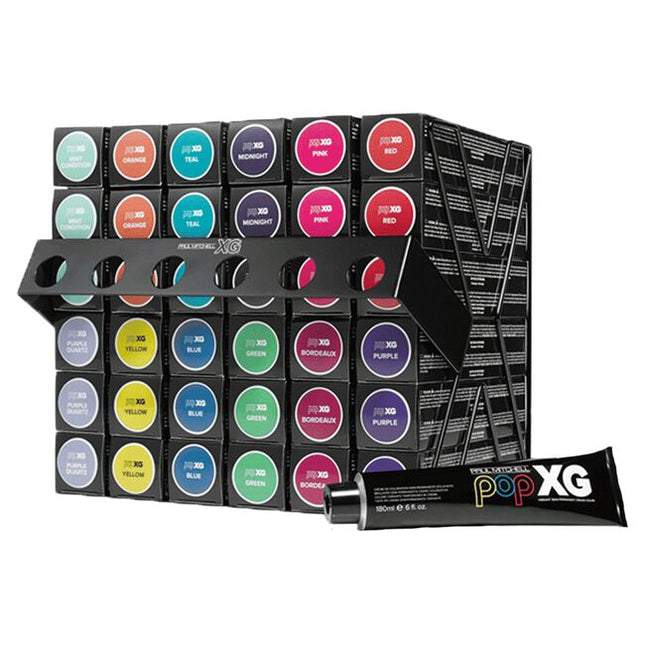 POP XG Organizer holds 36 boxed tubes, plus 6 open tubes (color sold separately.)
