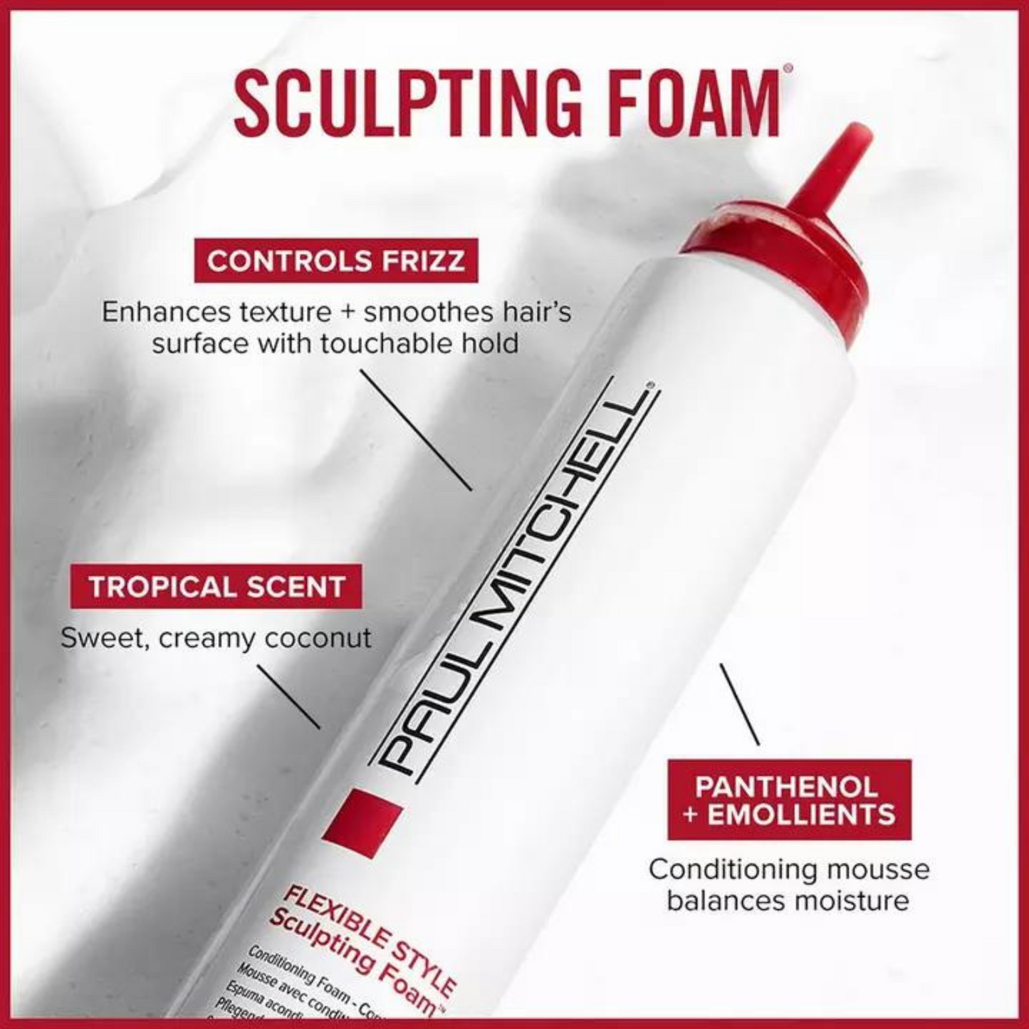 John Paul Mitchell Systems Flexible Style Sculpting Foam