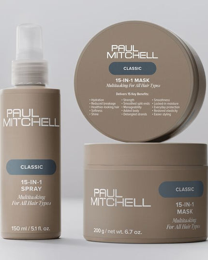 15-IN-1 MASK
Multitasking For All Hair Types
See instant results with this deep conditioning treatment infused with mirabelle plum oil and activated botanicals.