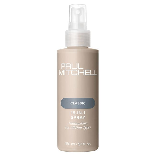 15-IN-1 SPRAY
Multitasking For All Hair Types
Instantly transform hair with this leave-in spray infused with mirabelle plum oil and activated botanicals.