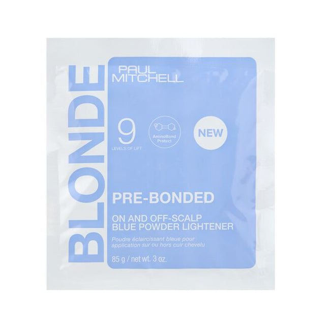 PRE-BONDED LIGHTENER
On and off-scalp blue powder lightener