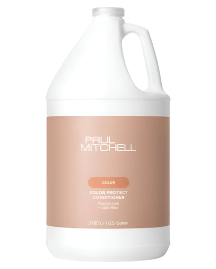 Color Protect Conditioner
Prevents Fade + Adds Shine

Lightweight formula ideal for color-treated hair. Sunflower extract helps prevent sun damage and extend the life of hair color. Detangles and helps strengthen strands.