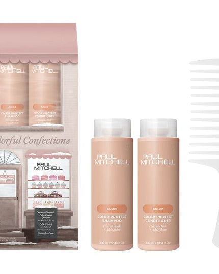 22 Vivid Avenue
Give color-treated hair to the best possible care. This gentle shampoo and lightweight conditioner extend the life of your hair color with sunflower extract to prevent fading. The Detangler Comb is a must-have for detangling wet or dry hair.