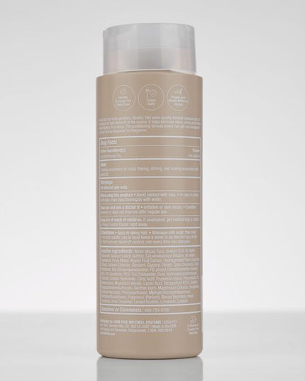 Get to the root of the problem, literally. This salon-quality dandruff shampoo uses zinc pyrithione to fight dandruff at the source. It helps eliminate flakes, itching and irritation while fighting recurrence. The conditioning formula leaves hair soft and manageable with an inviting Bergamot Tea fragrance.