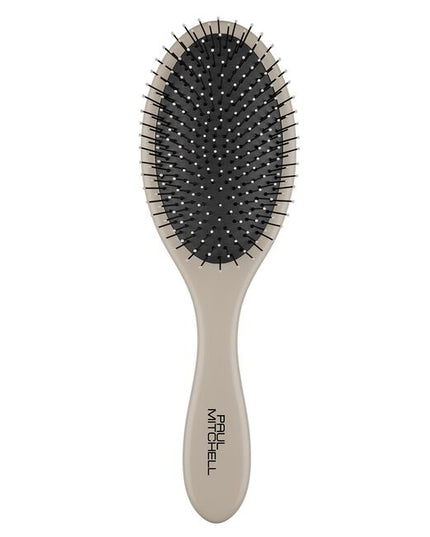PAUL MITCHELL DETANGLING BRUSH
Detangling has never been this easy.
Ideal for use on both damp and dry hair, this Detangling Brush with flexible bristles is ideal for fast styling and easy detangling. Prep your hair for great style with ease.