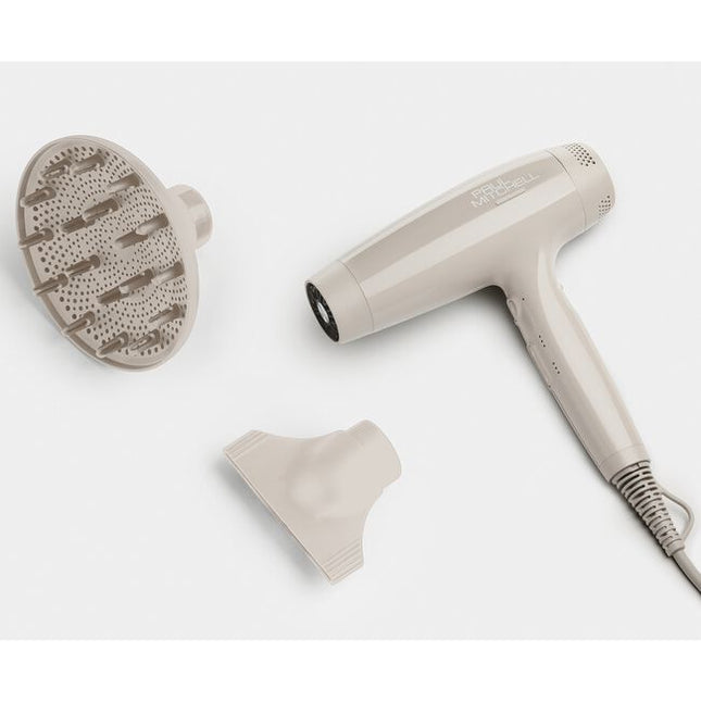 You’ll be blown away.

Take professional styling to the next level with the Paul Mitchell Dry. This high-velocity dryer features a digital brushless motor for fast and precise blow-drying. Powered by PrecisionStyle Technology with a SmartSense microchip and enhanced with neutralizing ions, this dryer delivers smooth, shiny, frizz-free results. Salon-tested and pro-approved, Paul Mitchell Dry is the ultimate tool for achieving flawless blowouts with ease.