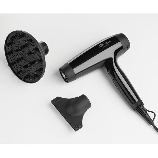 You’ll be blown away.

Take professional styling to the next level with the Paul Mitchell Dry. This high-velocity dryer features a digital brushless motor for fast and precise blow-drying. Powered by PrecisionStyle Technology with a SmartSense microchip and enhanced with neutralizing ions, this dryer delivers smooth, shiny, frizz-free results. Salon-tested and pro-approved, Paul Mitchell Dry is the ultimate tool for achieving flawless blowouts with ease.