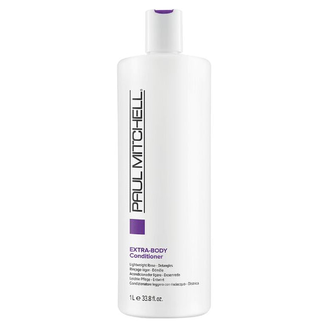 Adds Bounce + Fullness

Volumizing conditioner ideal for fine hair detangles, builds body and improves manageability.