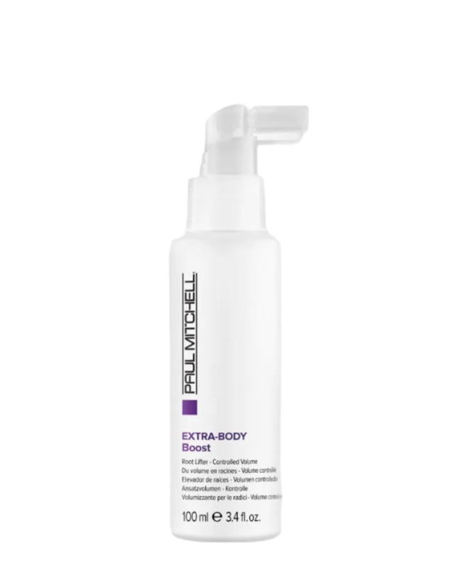 This root lifting spray is designed with firm-holding, water soluble resins and panthenol to provide maximum volume and fullness.