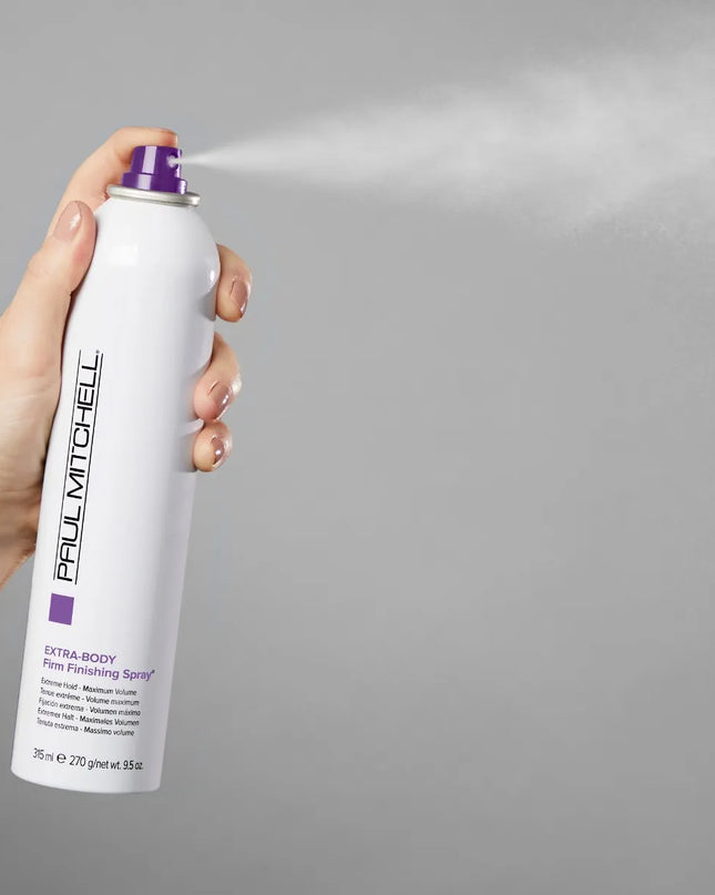 Give your hairstyle a boost with this fast-drying, volumizing hairspray that offers flexible hold. It contains panthenol and hydrolyzed wheat protein to build body and add volume, so hair looks and feels thicker. The humidity-resistant formula secures hard-to-hold hair while fighting frizz and adding shine. Dries instantly without flaking or stickiness.