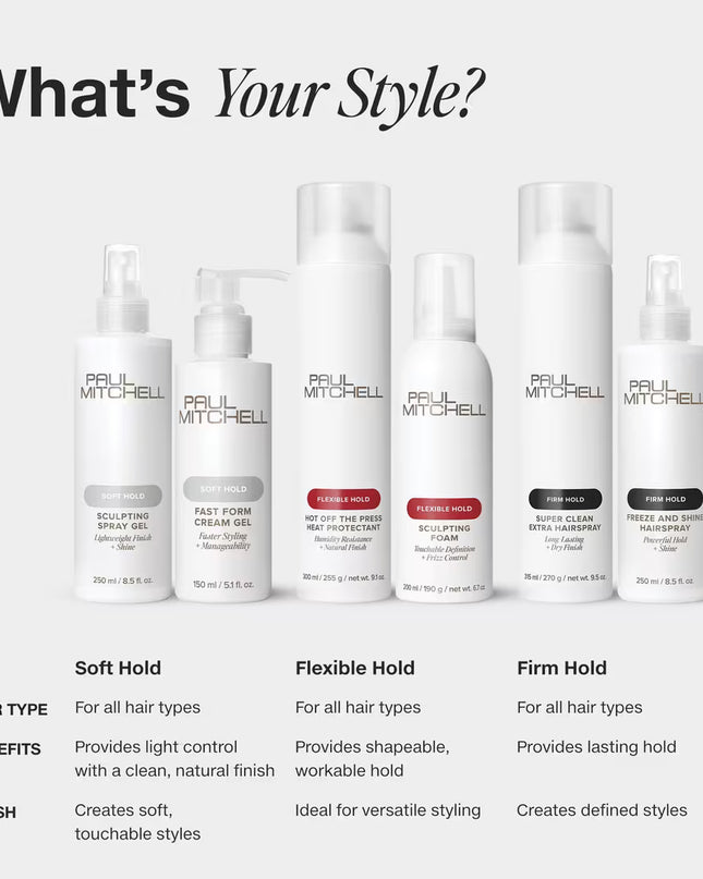 Faster Styling + Manageability

Versatile styler helps reduce drying time and adds manageability and shine.