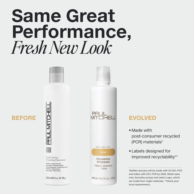 Ultimate Definition + Shine
Add soft styling control to waves, curls and coils. This lightweight pomade helps create smoothness and instant shine.