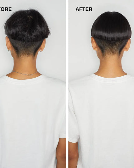 Frizz-Free defining polish that smoothes to create shiny, silky results on all hair types.