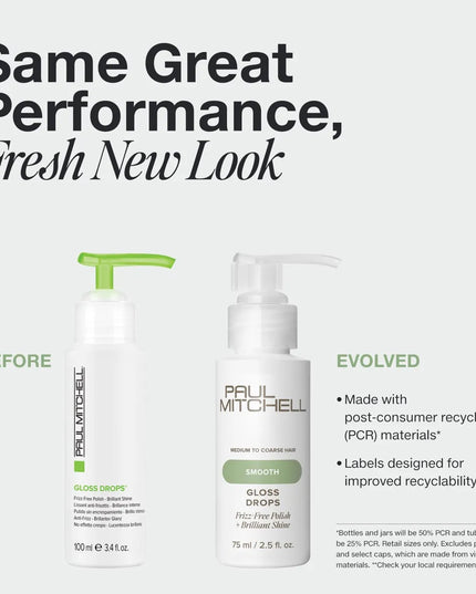 Frizz-Free defining polish that smoothes to create shiny, silky results on all hair types.