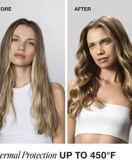 Humidity Resistance + Natural Finish
Humidity-resistant spray helps protect fragile strands from thermal damage with flexible hold for a healthy-looking finish.