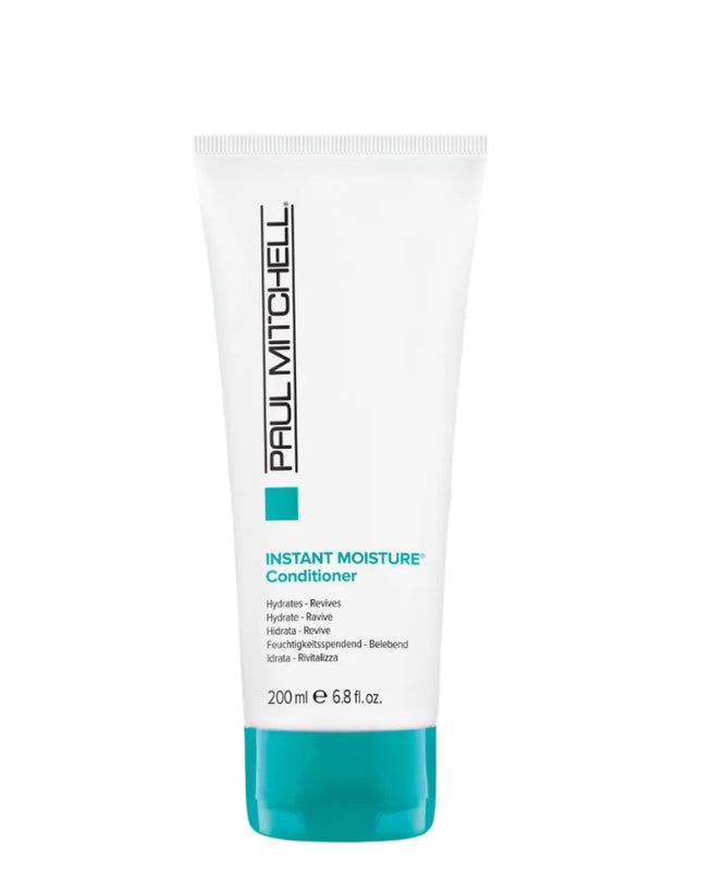 Paul Mitchell Instant Moisture Conditioner provides your strands with the perfect moisture balance that hydrates and detangles moisture-starved strands for hair that is gorgeously shiny and manageable. With soy proteins, shea butter and Instant Moisture Complex, hair receives the most necessary nutrients to give it that beautiful shine and radiance every woman desires.
