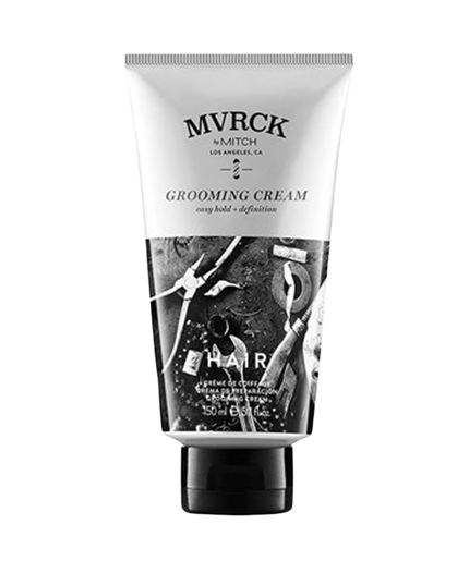 Smooth styling cream for men creates laid-back hairstyles with natural shine. 