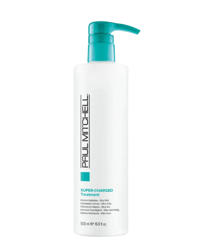 Damaged hair can benefit from regular deep conditioning treatments. The Super-Charged Treatment from Paul Mitchell provides an intensely rejuvenating dose of moisture for dry, dehydrated hair, while boosting shine and improving elasticity. Live with incredibly beautiful hair that is healthy, radiant and more easily manageable using Paul Mitchell products.
