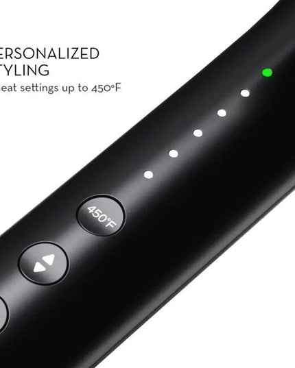 Customizable tension for defined, bouncy curls. Designed with a TensionTune Dial, the Neuro Curl+ delivers customizable clip tension for every hair type. NeutraHeat™ Technology ensures even heat across the ion-enhanced CeraShine ceramic barrel to help speed up styling and minimize damage. Say hello to shiny, lasting curls.