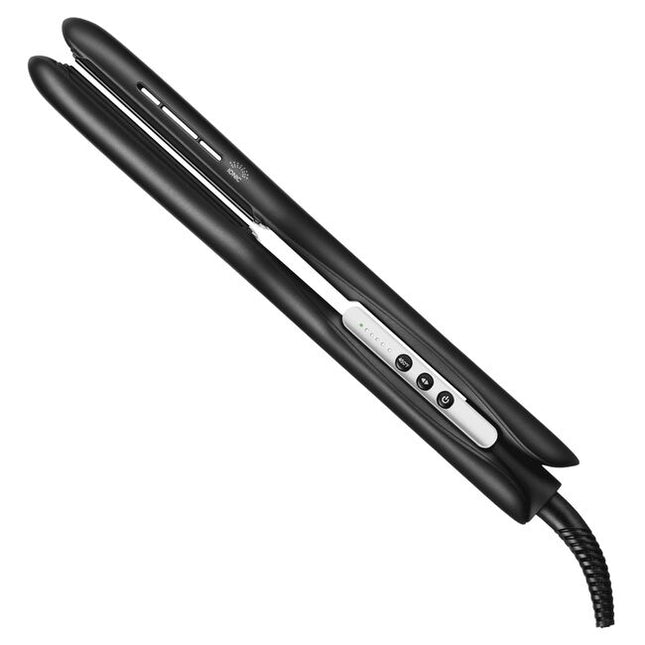 Neuro Smooth+ 1.75” Professional Straightening Styling Iron. Extra-wide plates for faster styling. Smooth and straighten long, thick or curly hair faster with the Neuro Smooth+ 1.75”.* NeutraHeat™ Technology delivers even heat across ion-enhanced ceramic plates to eliminate hotspots and help minimize damage. Create shiny, frizz-free results with just one snag-free pass. That's simple styling!
*Compared to the Neuro Style+ 1” Straightening Styling Iron.