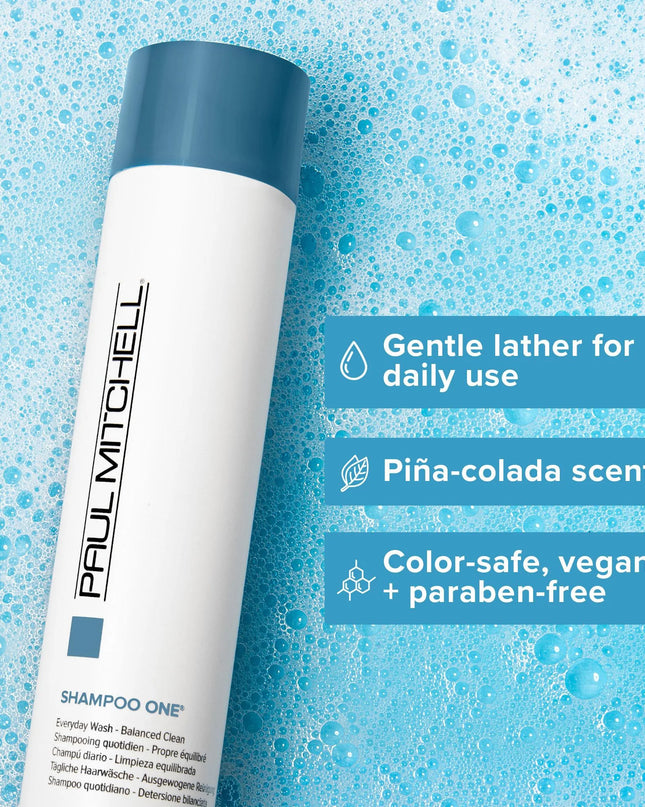 A gentle, daily-use shampoo that cleanses all hair types while enhancing shine and manageability. Designed with a mild, color-safe formula, it helps maintain moisture balance without stripping essential oils. 