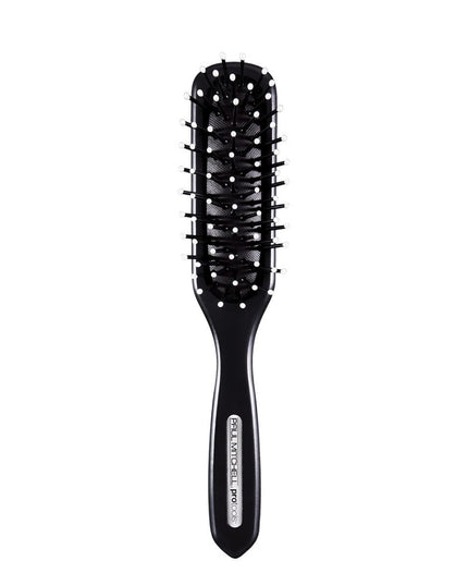 This classic hair brush does more than sculpt your hair. Ideal for styling, its slim paddle design easily detangles wet or dry strands. Use this versatile hair brush for blow-drying and finishing any hairstyle. It’s great for everything from creating a sleek updo to a polished bob.