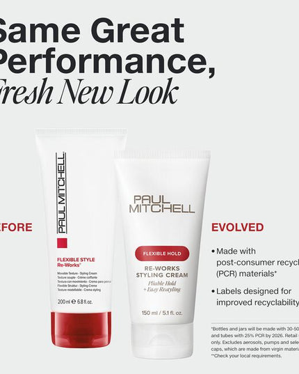 Pliable Hold + Easy Restyling

Style and restyle any look with movable texture and shine.
