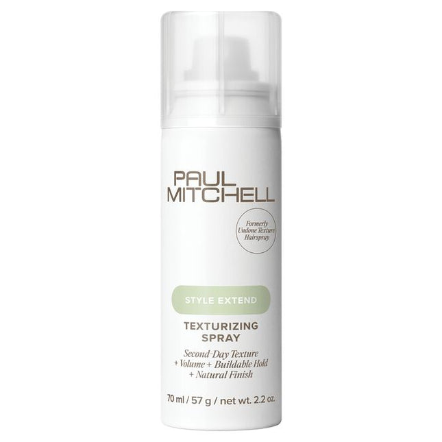Super-light spray helps extend your style. Creates undone, workable texture and body with a natural finish.