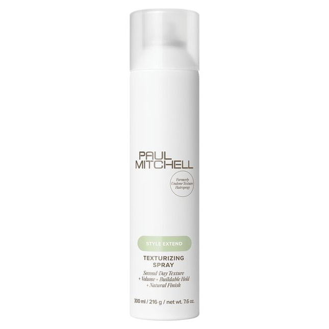 Super-light spray helps extend your style. Creates undone, workable texture and body with a natural finish.