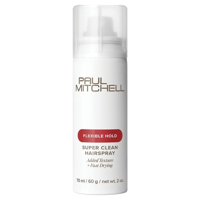 Added Texture + Fast Drying
Lightweight hairspray holds hair in place with added fullness and shine.