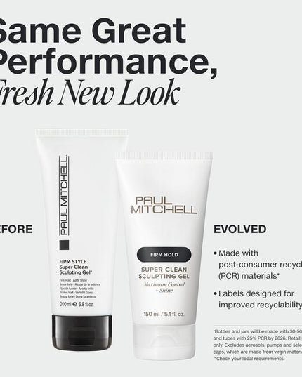 Maximum Control + Shine

Style hair with firm hold, texture and shine.