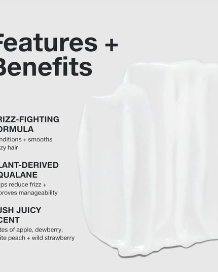 Smooth and soften hair every time you condition. Formulated with plant-derived squalane to help reduce frizz and improve manageability.