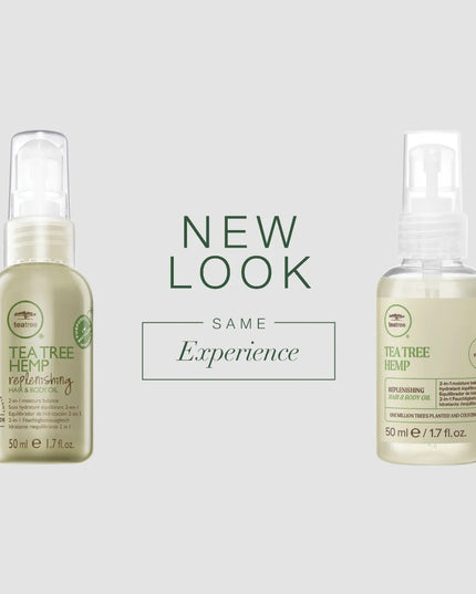 Get a replenishing boost of hydration with this luxurious oil. Infused with nutrient-rich hemp seed oil, it melts into hair and skin for a silky-smooth finish while indulging the senses with a balancing, nature-immersive aromatherapy-inspired experience.