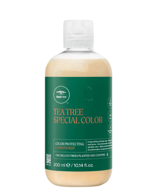 Tea Tree Special Color Conditioner - Give your hair a special treatment and experience Tea Tree’s signature tingle in color-protecting formula. Ideal for color-treated hair, this color-safe conditioner tackles tangles for instant manageability, leaving the hair and scalp looking and feeling healthy.