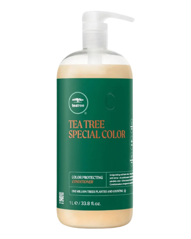 Tea Tree Special Color Conditioner - Give your hair a special treatment and experience Tea Tree’s signature tingle in color-protecting formula. Ideal for color-treated hair, this color-safe conditioner tackles tangles for instant manageability, leaving the hair and scalp looking and feeling healthy.