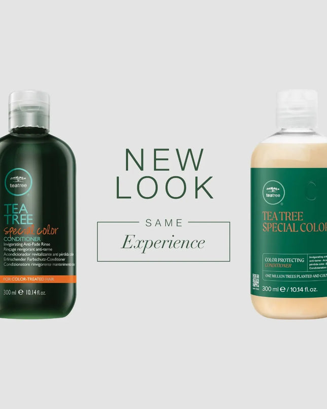 Tea Tree Special Color Conditioner - Give your hair a special treatment and experience Tea Tree’s signature tingle in color-protecting formula. Ideal for color-treated hair, this color-safe conditioner tackles tangles for instant manageability, leaving the hair and scalp looking and feeling healthy.
