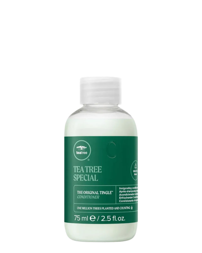 Tea Tree Special Conditioner - Your hair deserves special treatment. Renew and revive with the refreshing tingle of this invigorating conditioner. It contains a moisturizing botanical blend that helps to soften, smooth and tackle tangles for instant manageability. The fresh scent of tea tree oil, peppermint and lavender invigorates the scalp and leaves hair smelling great.