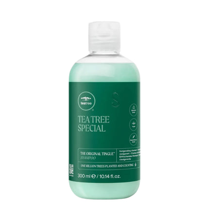Ordinary shampoos need not apply! Get a head start every morning and experience the invigorating tingle of this #1 best-selling Tea Tree Shampoo. It contains special ingredients and tea tree oil to help wash away impurities, leaving hair fresh, clean, and full of vitality and luster. Tea tree oil, peppermint, and lavender refresh the scalp and leave hair smelling great.